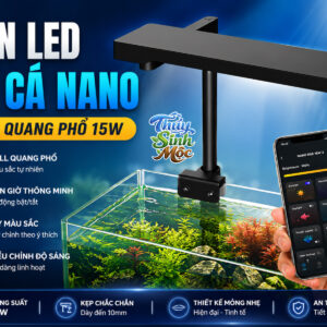 Đèn LED Bể Cá Nano full quang phổ 15w