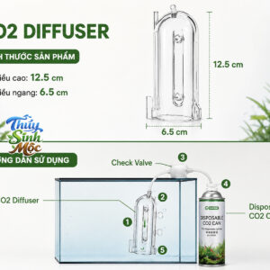 Alternative view of Bộ Kit CO2 ISTA (Ista CO2 Supply Set 0.5 L)