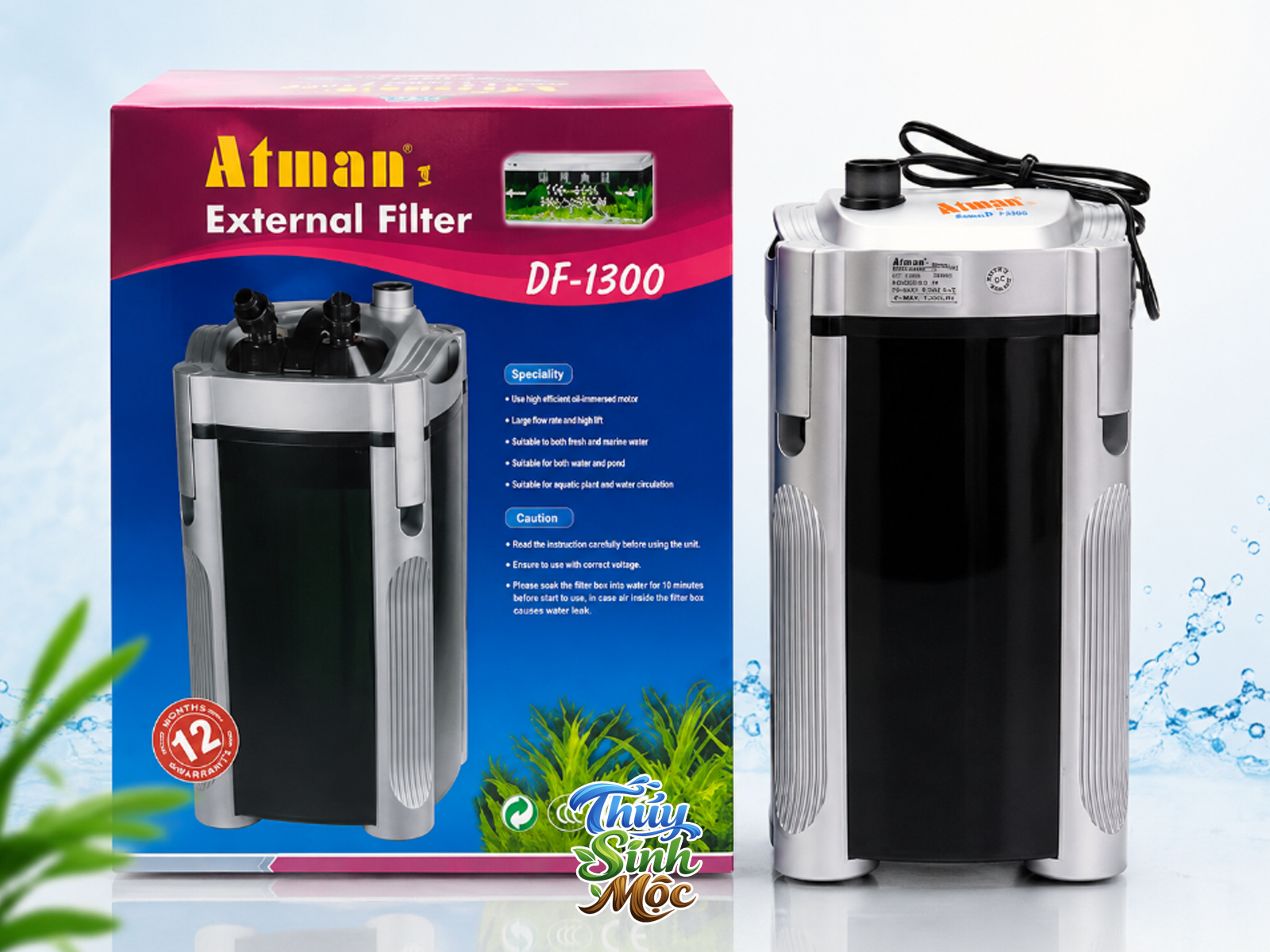 Lọc thùng Atman DF-1300 - Ảnh 3