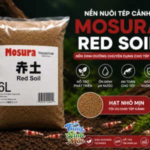 Nền Nuôi Tép MOSURA RED SOIL