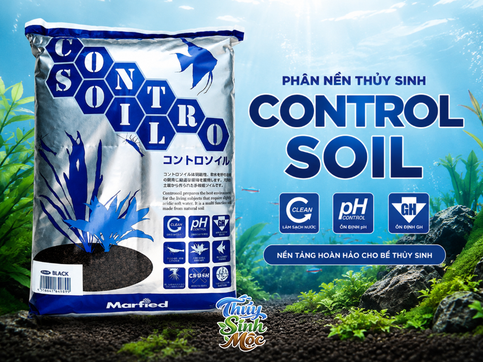 Phân Nền Thủy Sinh Control Soil