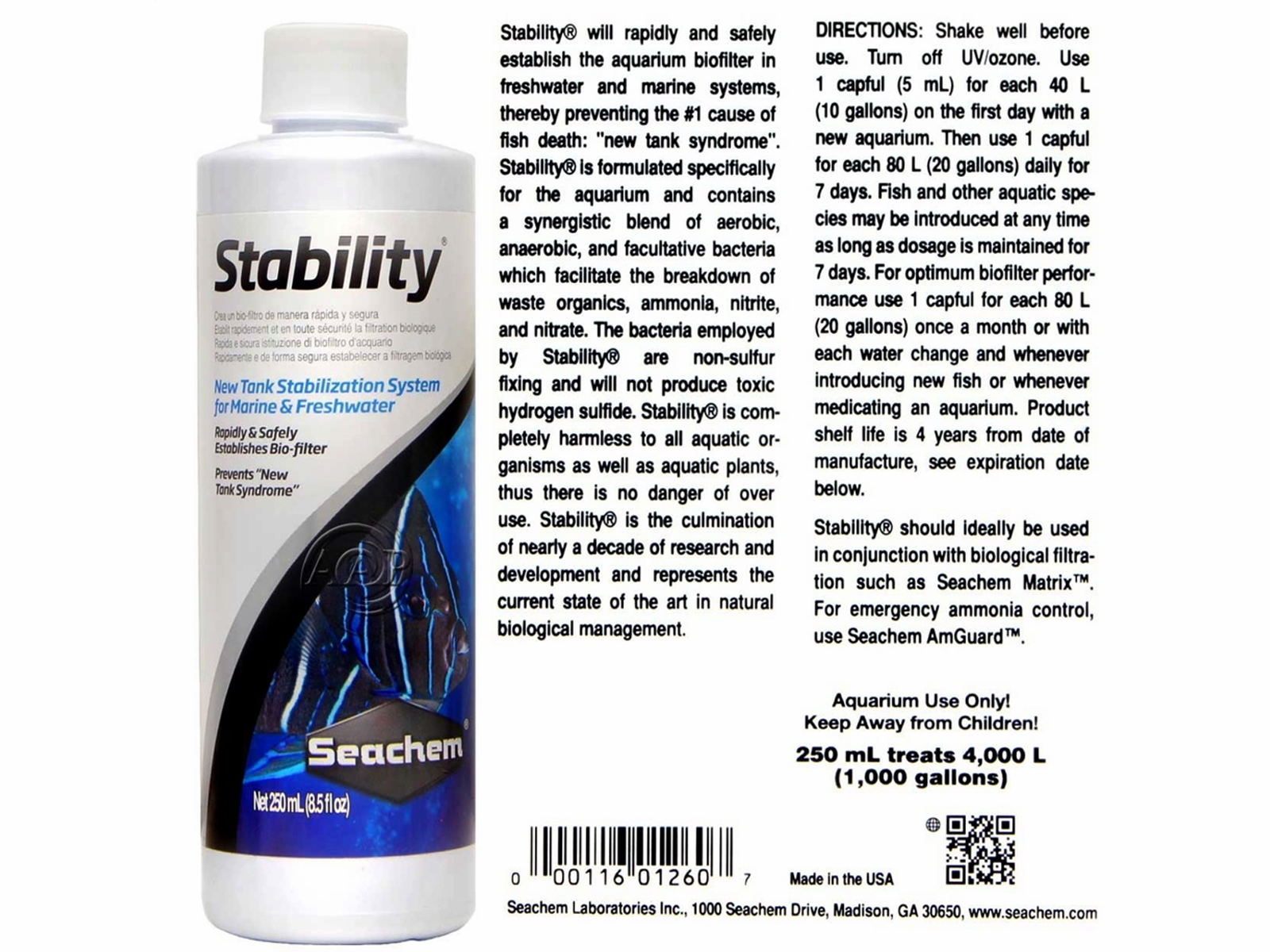 Vi sinh Seachem Stability - Ảnh 2